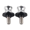 thumbnail image 3 of Cnc Sliders Stand Rear Stand Swing Arm Spools 10mm Motorcycle CNC Rear Stand Swing Arm Spool Sliders Stand Swingarm Bobbins Silver, 3 of 8