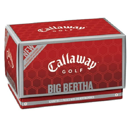 Callaway Big Bertha Golf Balls, 12 Pack