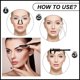 thumbnail image 5 of Juego de reglas para tatuajes y cejas, 6 piezas, con cuchillas para recortar cejas, 5 of 6