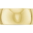 thumbnail image 2 of 10K Yellow Gold 10Ky 10mm Half Round Band Size 8.5 Made In United States 1hr100-8.5, 2 of 5