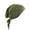 Army Green, variant on Women's Summer Elastic Band Ethnic Hijabs Modal Cotton Muslim Hats Solid Color Adjustable Turbans for Women
