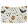 thumbnail image 6 of Yayeee Tapestry Wall Hanging for Bedroom 80" x 60" Living Room Home Wall Art Decor, Halloween Smiley Ghosts, 6 of 7