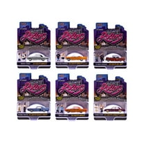 "Homie Rollerz" 2025 Series 1 Set of 6 pieces 1/64 Diecast Model Cars by Greenlight and DGA