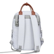 iPack Stripe Infant Diaper Bag Tote, Multi-Color