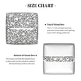 thumbnail image 5 of Sikiie Dice Cubes Leather Tissue Box Cover Square, tissue box holder, Tissue Box with Bottom Belt-5.2”x5.2”x5.2”, 5 of 7