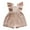Pink, variant on Girls Baby Jumpsuit Cotton and Linen Jumpsuit Romper Romper Crawling Clothes 3 to 6 Month Baby Girl Clothes
