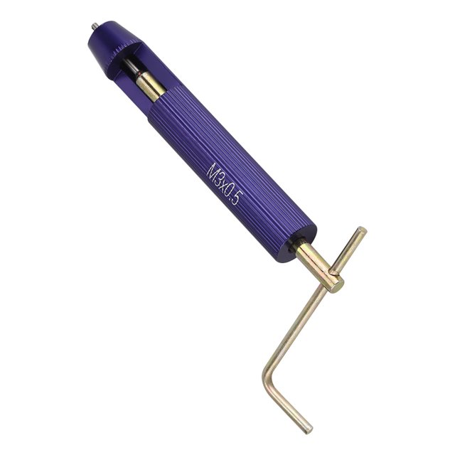 Kit de Réparation de Fil, Outil de Réparation de Fil en Acier Inoxydable M3, Kit d'Insertion de Fil de Qualité Professionnelle
