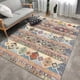 thumbnail image 4 of Alfombra estilo bohemio retro para sala de estar, sofá, decoración persa europea, alfombra antideslizante para puerta, alfombras para entrada de casa, bienvenida, 4 of 4