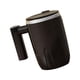 thumbnail image 2 of Taza de café con agitación automática, botella eléctrica para mezclar proteínas para acampar y dormitorio negro, 2 of 9