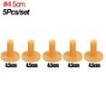 thumbnail image 1 of 5pc/set Rubber Golf Tees,Golf Practice Tees in 5 Different Sizes,Durable Rubber Tees for Golf Hitting Practice Mats and Training 5Pcs-4.5cm, 1 of 6
