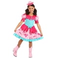 thumbnail image 1 of Robe de Costume Cowgirl Rose Pastel pour Fille, 1 of 6