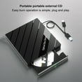thumbnail image 3 of USB Type C External CD DVD RW Optical Drive Portable Player Burner Reader Multi-Function Drive ,Wide Compatibility, 3 of 7