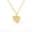 W, variant on NICKSUN Initial Necklaces for Women, 14K Gold Plated Round Letter Pendant Capital Monogram Necklace Alphabets from A-Z Chain Jewelry