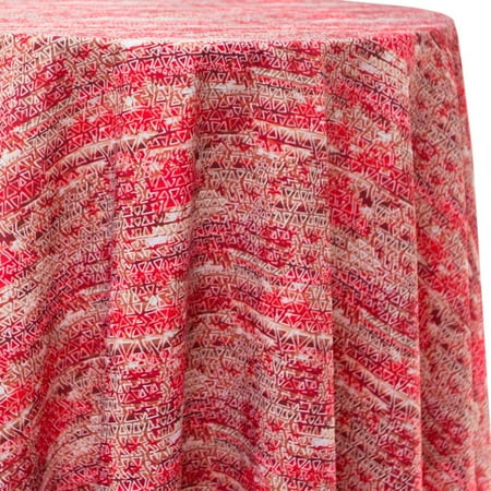 

Ultimate Textile Desert Red 72-Inch Round Tablecloth