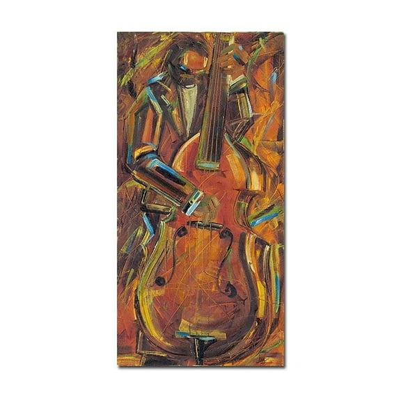 Trademark Fine Art Joarez Jazz I Canvas Wall Art - 10x19