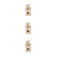thumbnail image 4 of Kearding Alimentador de pájaros de con cordón, accesorio de bricolaje, suministros para mascotas, casa de pájaros colgante montada en la Type1 NO1, 4 of 6