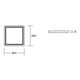 thumbnail image 5 of Estevez Panel LED Empotrable o Suspendido, 40 Watts, 3600lm, 4000K, Color Níquel, 5 of 7