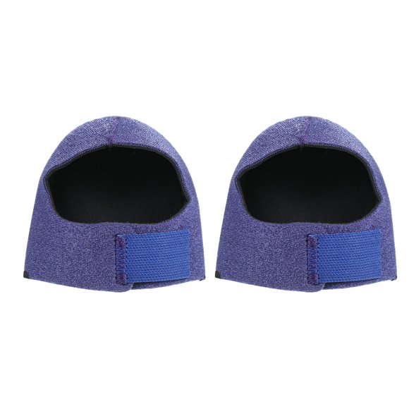 1 par de protectores de talón de silicona Cojín de talón de gel Soporte de talón para fascitis plant Tomshoo Cojín de tacón