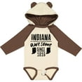 thumbnail image 3 of Inktastic Indiana Awesome Since 1816 Boys or Girls Long Sleeve Baby Bodysuit, 3 of 5