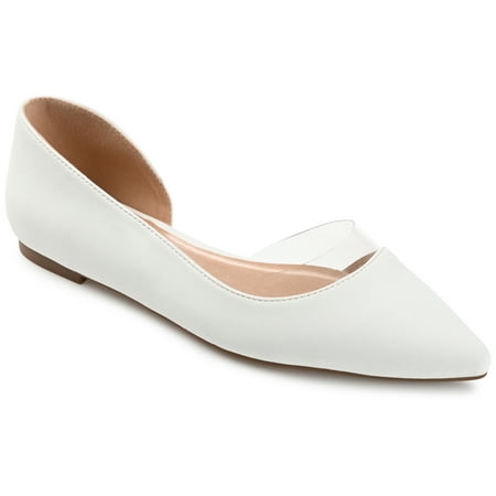 

Journee Collection Womens Mikki Ballet Pointed Toe Slip On Flats