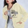 thumbnail image 4 of MesaSe Men‘s Loose Hoodies Fashion Letter Pattern Long Sleeve Fall Jacket, 4 of 7