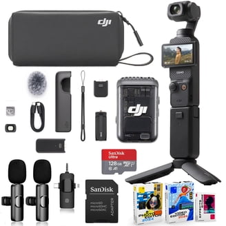 DJI Osmo Pocket 3 Creator Combo Bundle with Clip-On Transmitter DJI Osmo Pocket 3 Creator Combo Bundle with Clip-On Transmitter