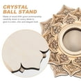 thumbnail image 5 of Toyandona Wood Display Stand Beige 1Pack Crystal Ball Holder For Living Room, 5 of 7
