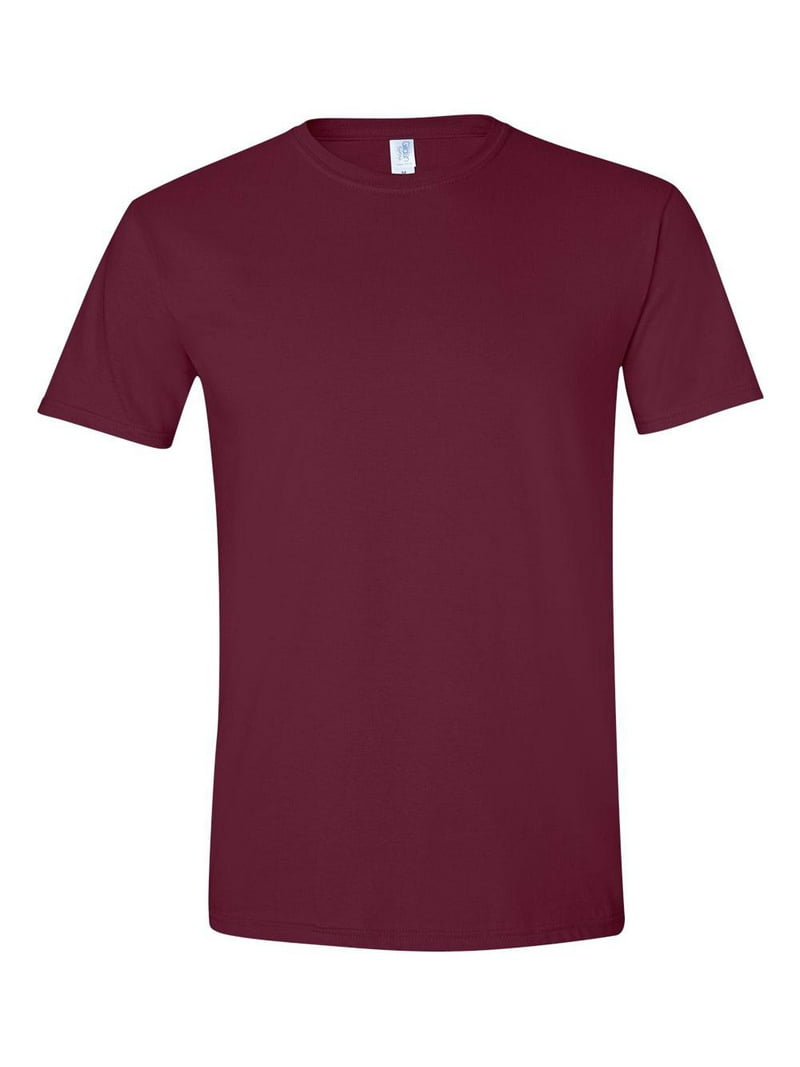 Gildan, Softstyle T-Shirt, 64000, L, Maroon, 100% Preshrunk Cotton