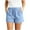 Sky Blue, variant on AherBiu Sweatshorts for Women Joggers Running Workout Gym Shorts Elastic Waist Lounge Shorts with Pockets