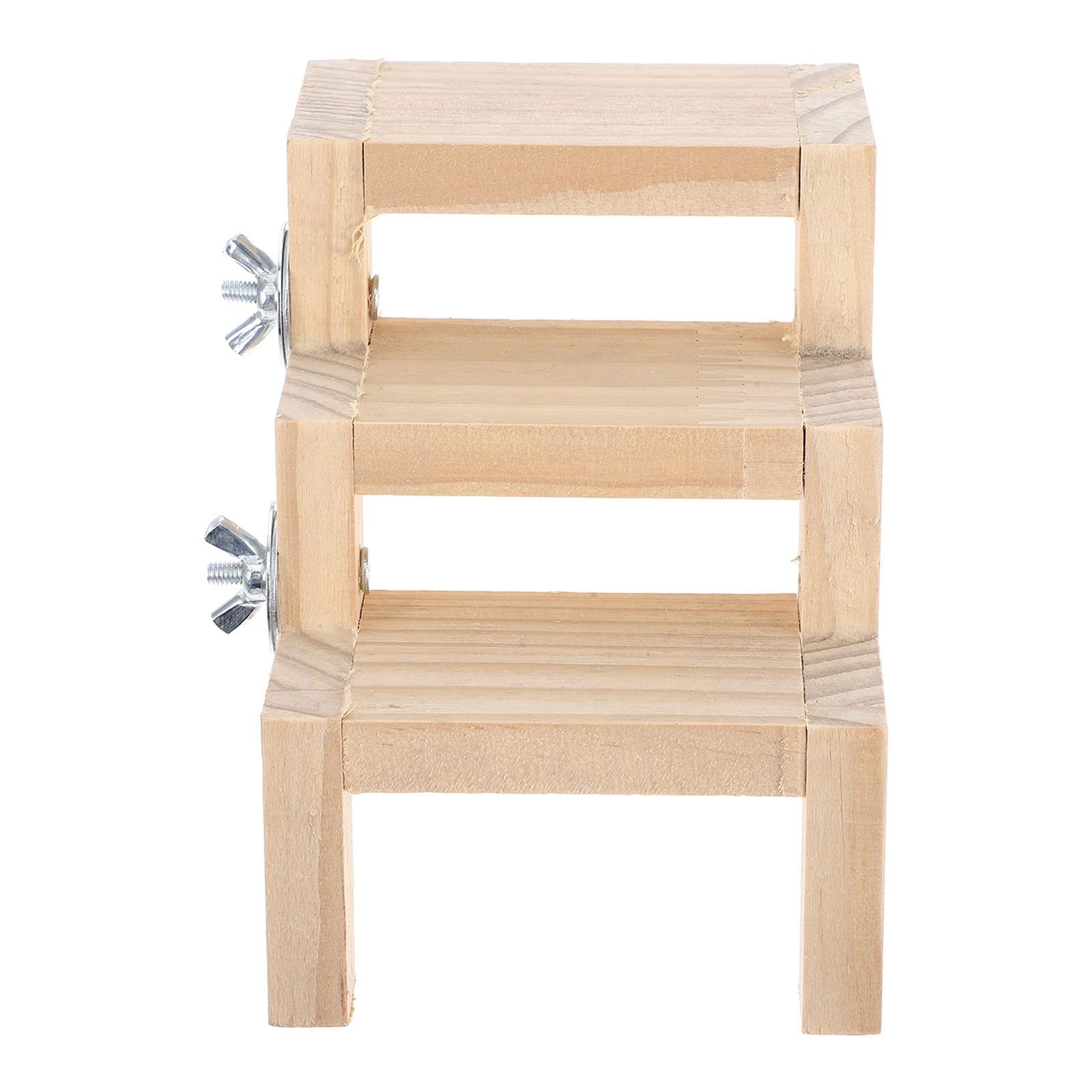 Niceauty Multifunctional Wooden Bird Ladder, Z-Shaped Design for Daily Use
