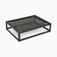 thumbnail image 5 of FUZI The Up Pup Premium Elevated Dog Bed, Large, Cooling Platform Pet Bed with Metal Frame, Washable, Chew Resistant, Indoor / Outdoor (Color Midnight), 5 of 7