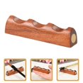 thumbnail image 2 of 2pcs Calligraphy Brush Rest: Vintage Wood Desk Pen Holder Stand For Chinese Ink Painting Writing Brush Support Home Office Decor, 2 of 4