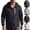 Black, variant on Afuyipoi Men's Sunscreen Jacket,Summer UPF50  Protection Breathable Hooded Athletic Jackets Black 2XL