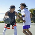 thumbnail image 6 of Wilson NBA Forge Indoor/Outdoor Basketball, Blue Grey, 29.5" (Size 7), 6 of 6