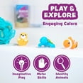thumbnail image 3 of Tub Works Mold Free No Hole Bath Toys, 6 Pack, Rainforest, 3 of 9