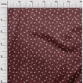 thumbnail image 2 of oneOone Cotton Cambric Maroon Fabric Florals Craft Projects Decor Fabric Printed By The Yard 42 Inch Wide, 2 of 4