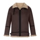 thumbnail image 1 of Abrigo de Piel Sintética Para Hombre Abrigos de Invierno Casual Mantener Caliente Espesar Chaqueta de Cobertura de Manga Larga Cremallera Patchwork Odeerbi  ODB175302, 1 of 5