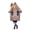 M-28.7", variant on Christmas Gingerbread House Doll Costume,Funny Holiday Gingerbread Sponge Pullover Cosplay Outfit, Christmas Party Wearable Gingerbread Man Costume