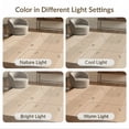 thumbnail image 4 of ODIKA 3'x5' Ivory Geometric Lines and Shapes Washable Area Rug Modern Abstract with Accents for Hallway, Laundry Room, Non-Slip, Flatweave, Easy Care, 4 of 4