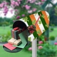 thumbnail image 5 of Coolnut Magnetic Mailbox Cover, Abstract St Patrick Day Shamrock Pattern Post Mail Box Cover Mail Wraps Cover, Oversize 25.4" L x 20.78" W, 5 of 5
