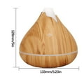thumbnail image 3 of SMihono Mini Humidifiers for Bedroom Sesktop Usb Humidifier Colorful Night Light Home Office Mute Air Aromatherapy Humidifier Wood Grain on Clearance, 3 of 3