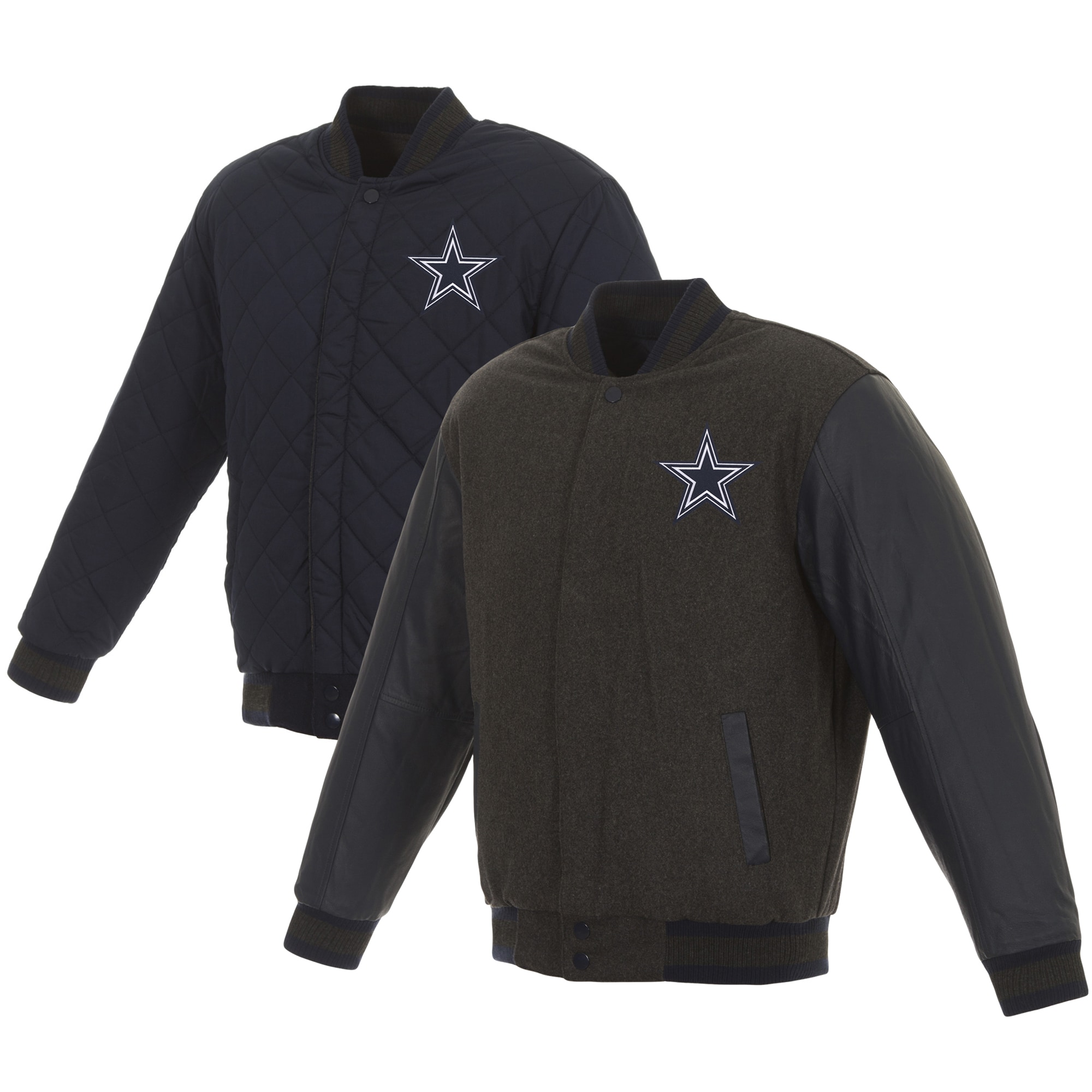 cowboys reversible jacket