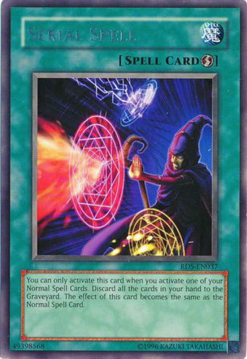 Serial Spell RDS 1st Edition Rare Pack Fresh MINT Yugioh 