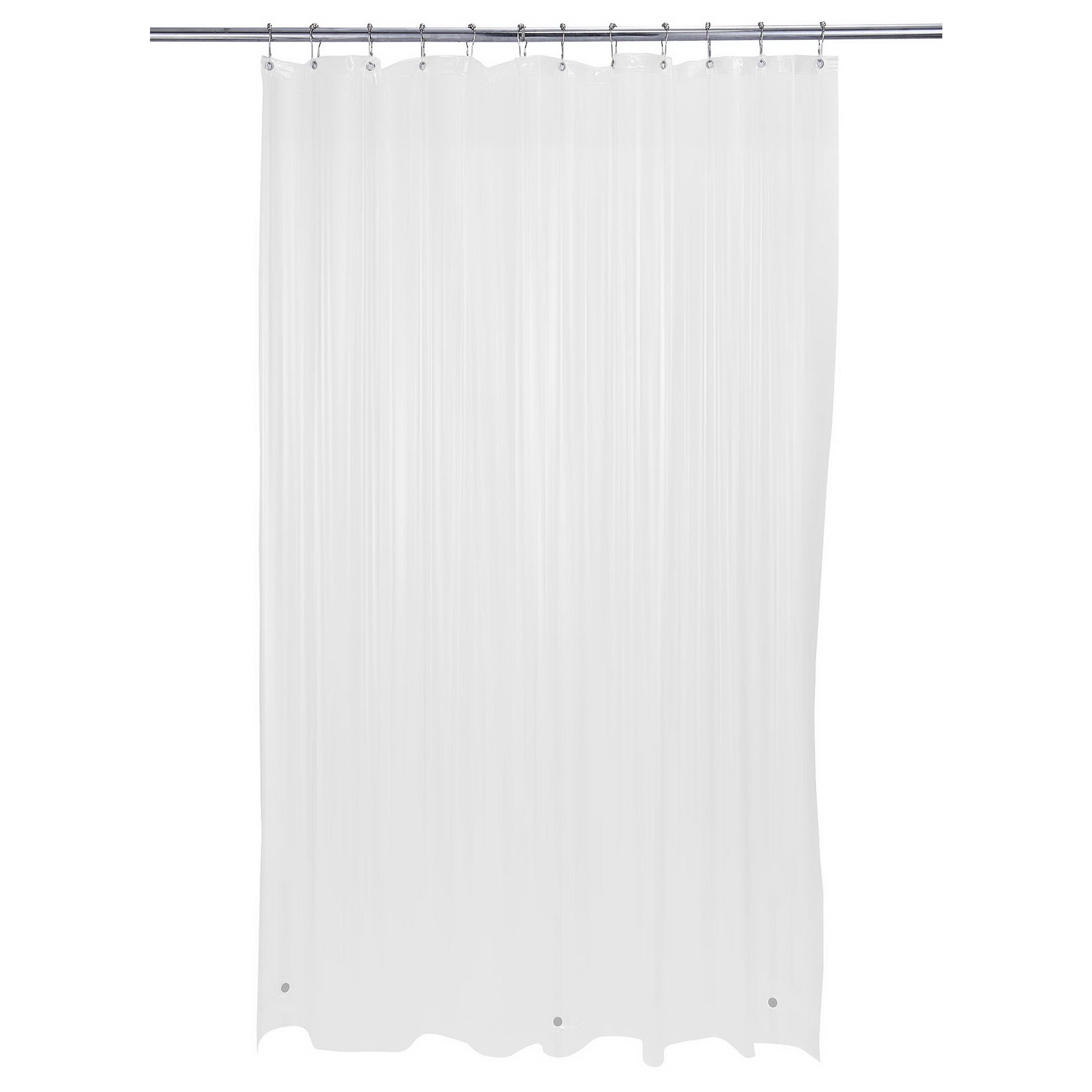 Bath Bliss PVC Shower Liner in Clear