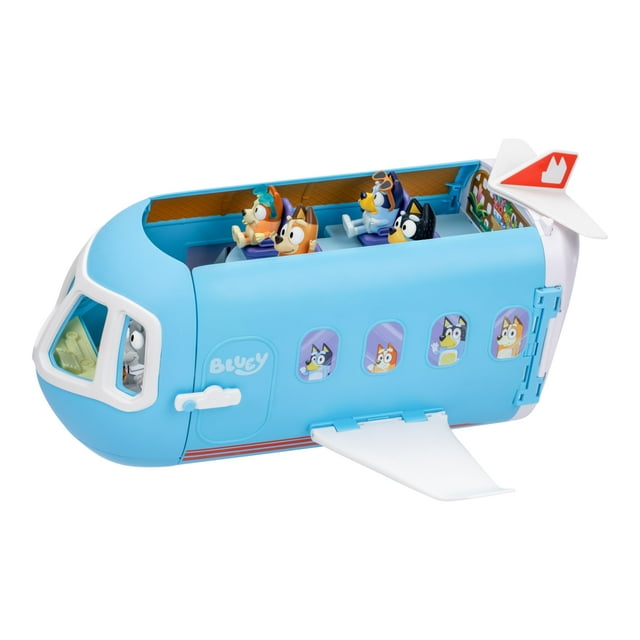 Plano transformador 3 en 1 Playset Bluey con The Heelers