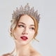 thumbnail image 5 of Corona de boda con diamantes de imitación, diadema para niñas, princesa, fiesta de cumpleaños, accesorios de boda nupcial, regalo navideño para mujeres y niñas, 5 of 5