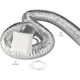 thumbnail image 4 of Deflecto 8 ft. Supurr-Flex Dryer Vent Kit RK8WF/2W, 4 of 4