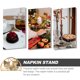 thumbnail image 3 of unbranded Soporte Decorativo Para Servilletas En Metal Dorado Ideal Para Fiestas Y Mesas, 3 of 6