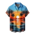 thumbnail image 6 of Mceream Hawaiian Shirt for Men Funny Short Sleeve Loose Button Down Casual Collared Printed Graphic Summer Beach Dress Shirts Fashion Tunic Tops Plus Size Multicolor M, 6 of 6