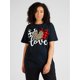 thumbnail image 1 of Cute Valentines Day Leopard Plaid Love Heart T-Shirt 100% Cotton T-shirtFather's Day, Mother's Day, Camisetas para mujer, lindas camisetas con estampado gráfico, de manga corta, estilo casual, para ve, 1 of 6